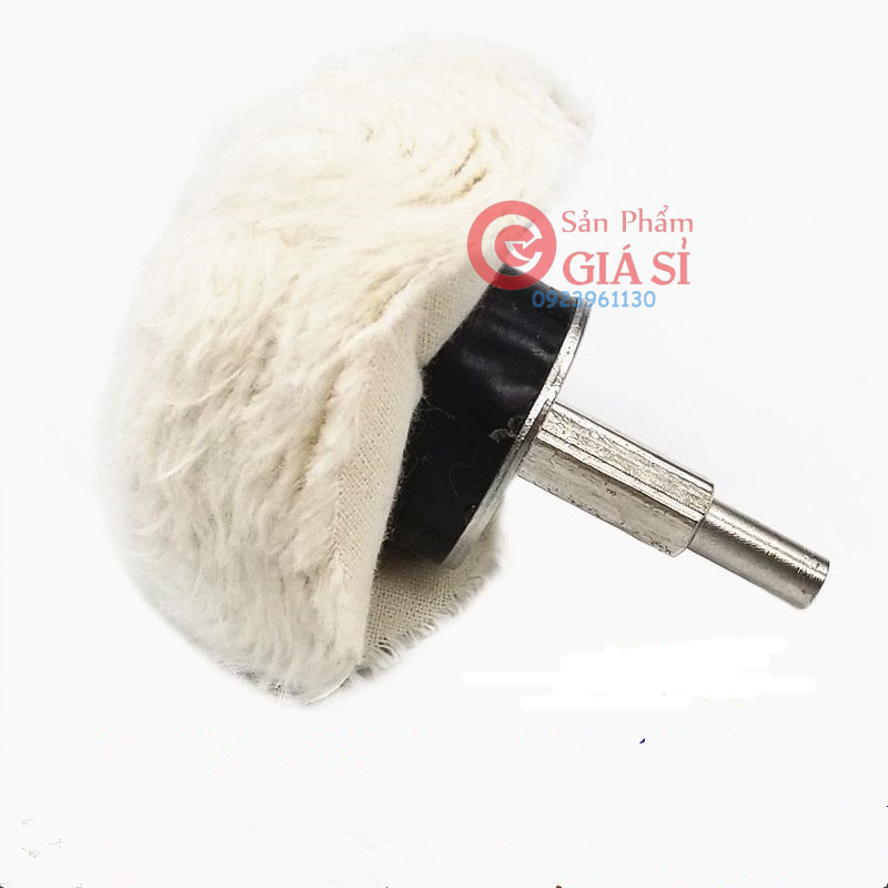 Vải bông đánh bóng hình bán nguyệt 75mm ❤️freeship❤️