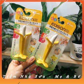Gặm nướu 🍌 freeship 🍌gặm nướu trái cây hình quả chuối nội địa nhật edison mama