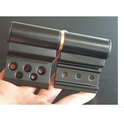 Bản lề đệm đồng AG lắp cửa nhôm xingfa hệ 55 vát cạnh