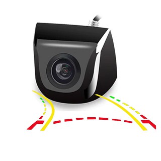 Camera lùi xi HQ đánh góc lái theo vạch