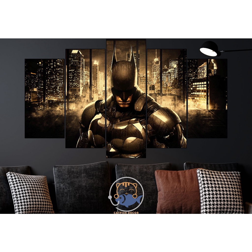 TRANH DÁN TƯỜNG trang trí phòng ngủ Room decor DC COMICS - JOKER - HARLEY QUINN - WONDER WOMAN