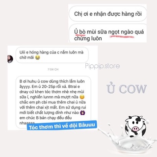 [MUA 1 Ủ TẶNG 1 Ủ] Ủ TÓC COW (Dưỡng tóc mền, Phục hồi tóc hư tổn) 🎁 Tặng 1 mũ chùm tóc + mask giấy