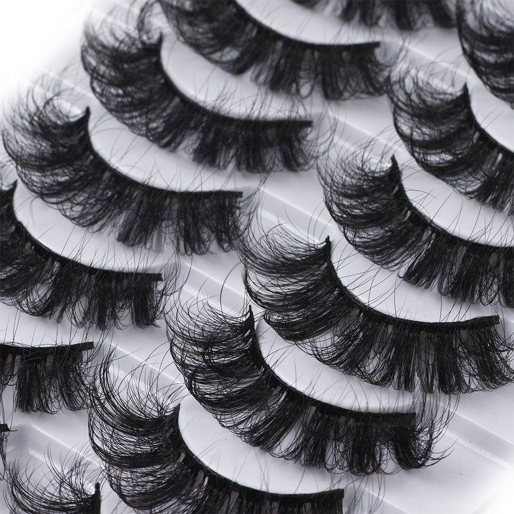 10 Cặp Lông Mi Giả 25mm Hiệu SUSANS