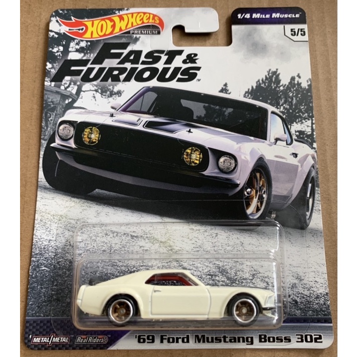 Xe Hot Wheels ‘69 Ford Mustang Boss 302 Fast Furious 6