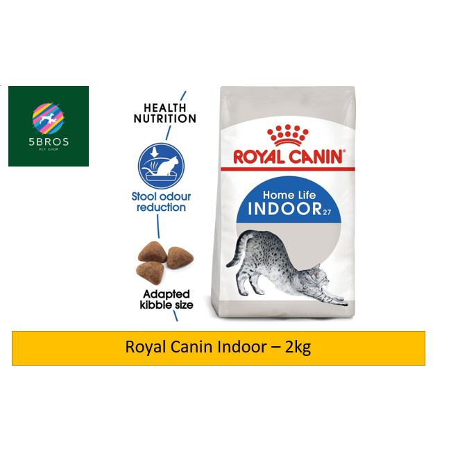 Thức ăn hạt Royal Canin - Indoor 2kg cho mèo trưởng thành