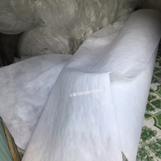 Bông lọc dầy 5mm lọc bụi, lọc khí, lọc nước 5mm x 2m x 2m