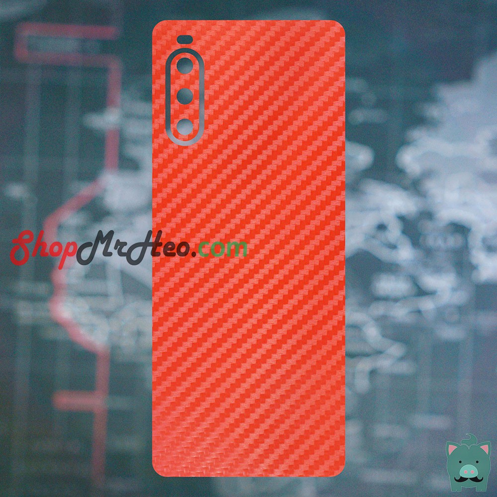 Skin Dán Mặt Sau Lưng Vân Nhôm Sony Xperia 10 - Sony 10 Plus - Sony 10 ii  - Sony 10 iii