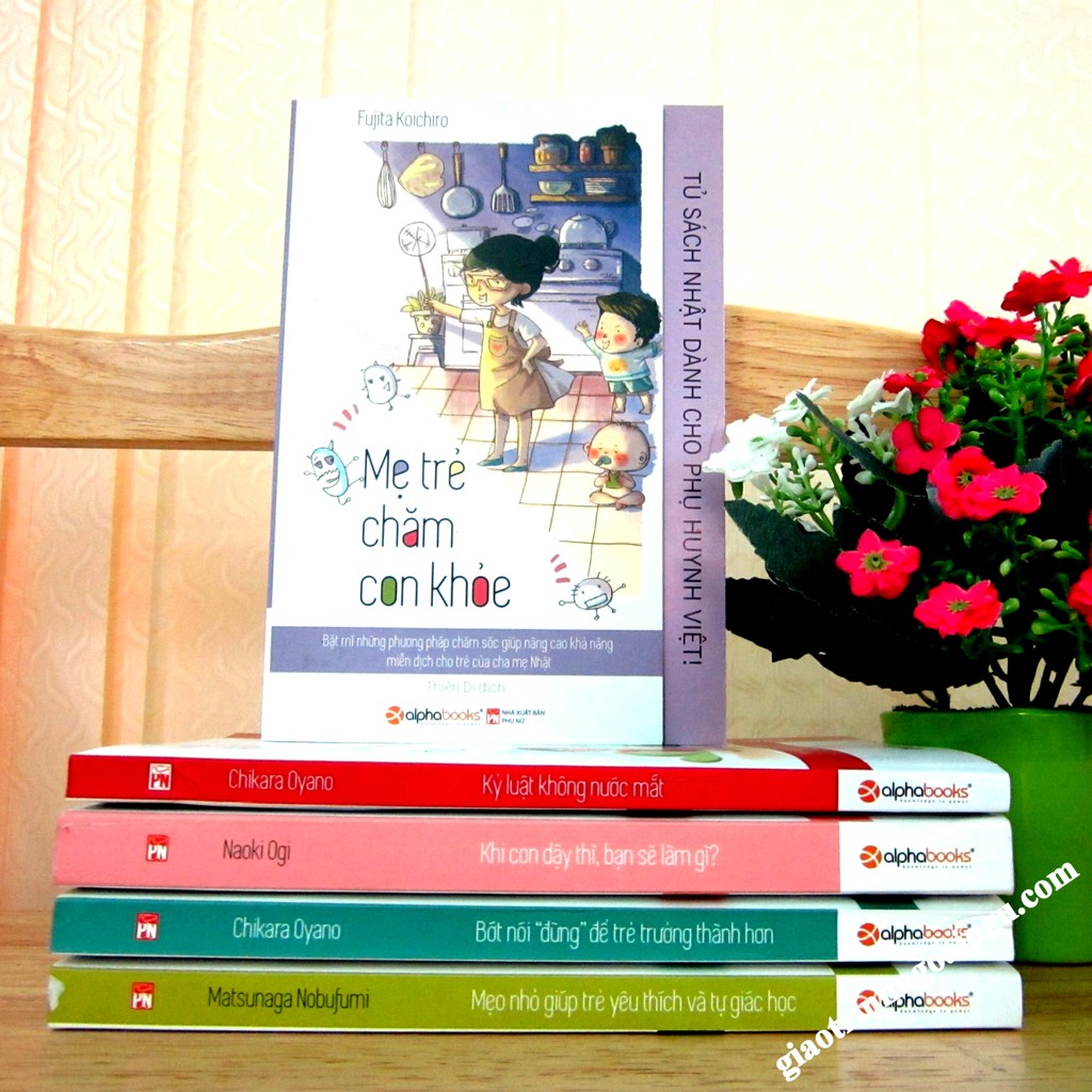 Sách Tủ sách Nhật dành cho phụ huynh Việt - Mẹ trẻ chăm con khỏe