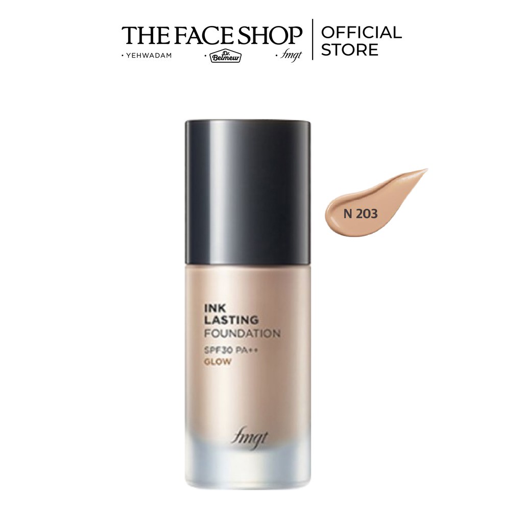 Kem Nền Trang Điểm TheFaceShop Inklasting Foundation Glow 30ML(HSD 11/2022)