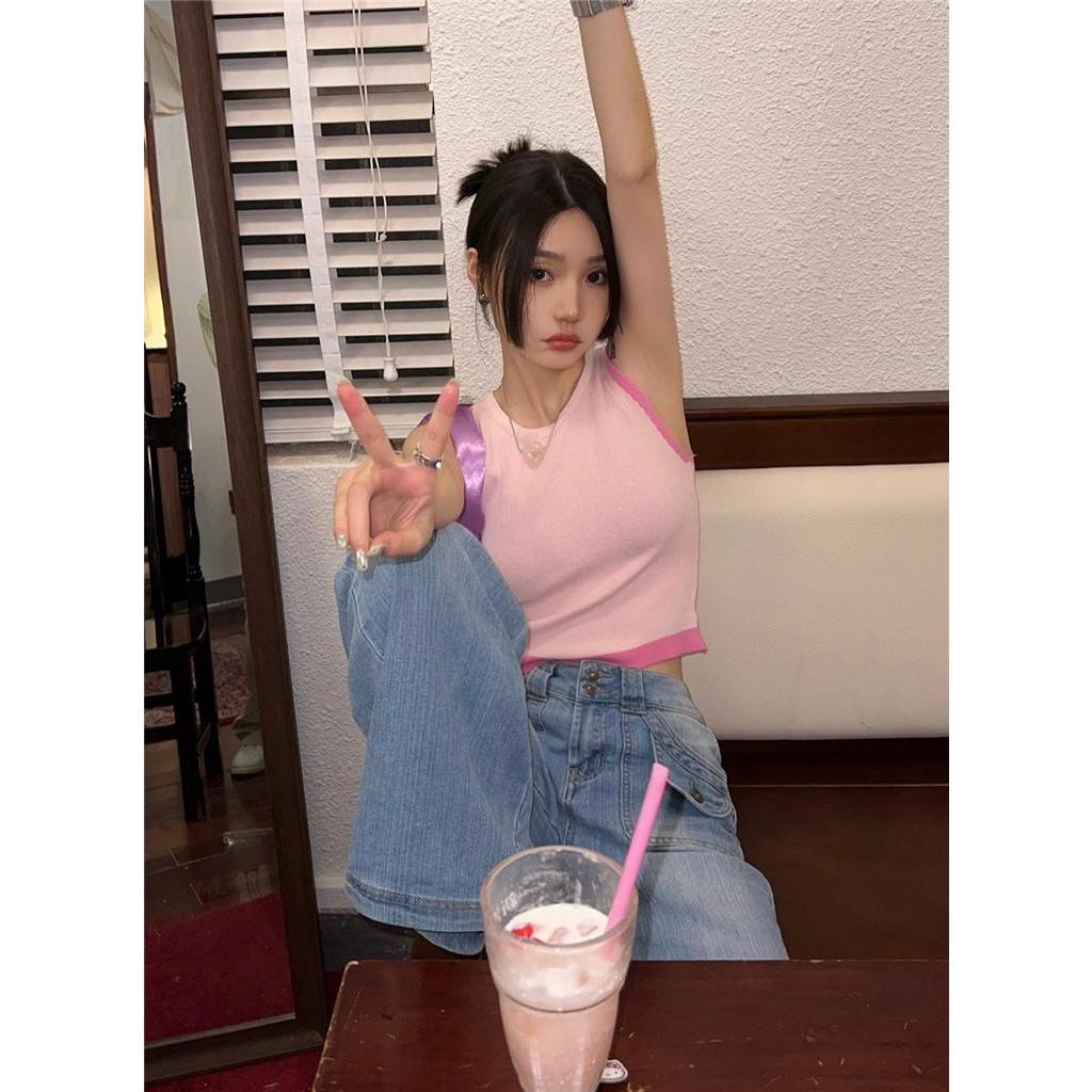 Áo Hai Dây Dệt Kim Dáng Ôm Thời Trang Mùa Hè 62161