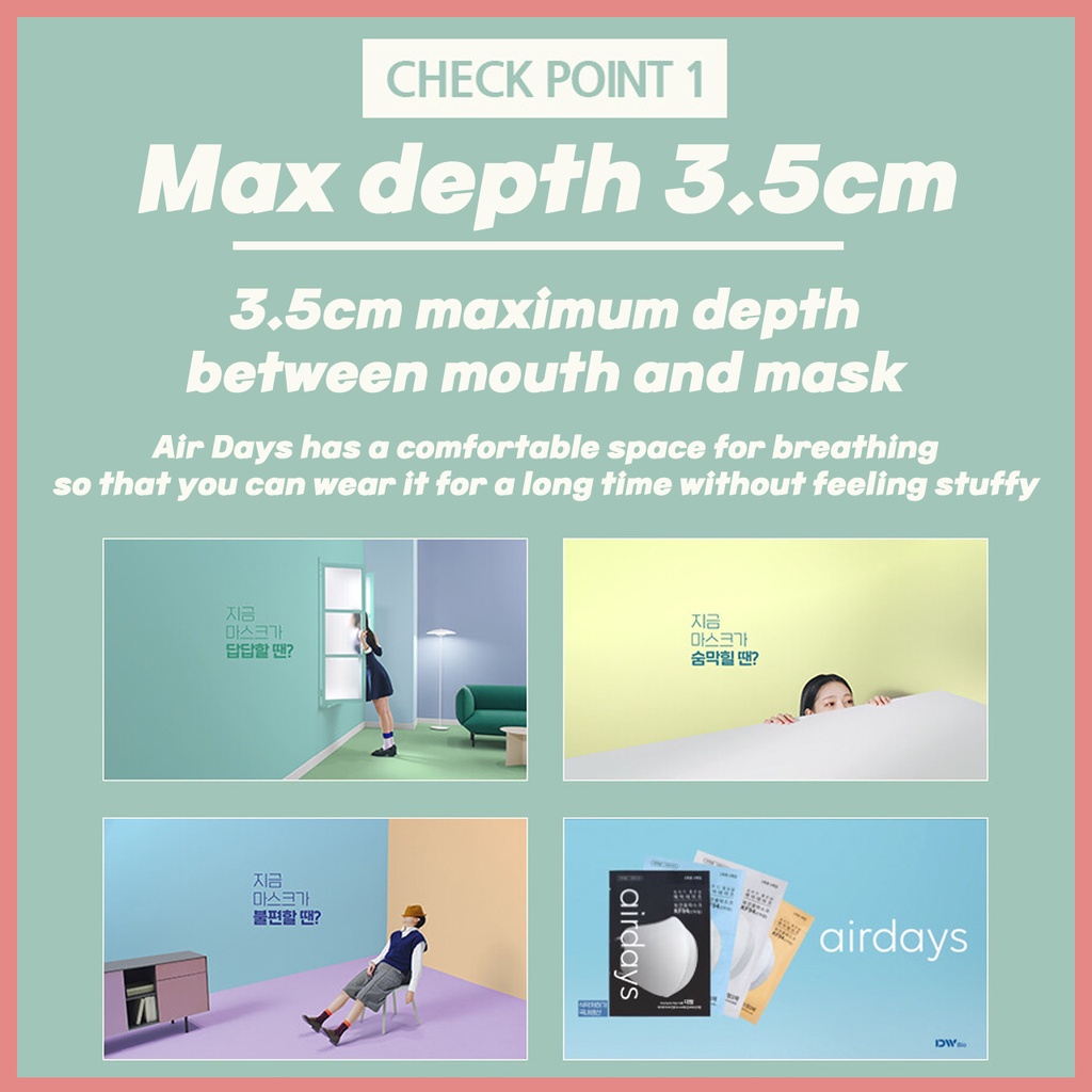 Mặt nạ Đối mặt 3D Hàn Quốc  / KF94