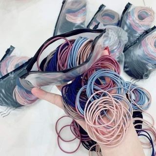 [100 Chiếc] Set 100 dây cột tóc thông minh