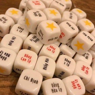 Xúc xắc xì ngầu ( combo 10 cái )