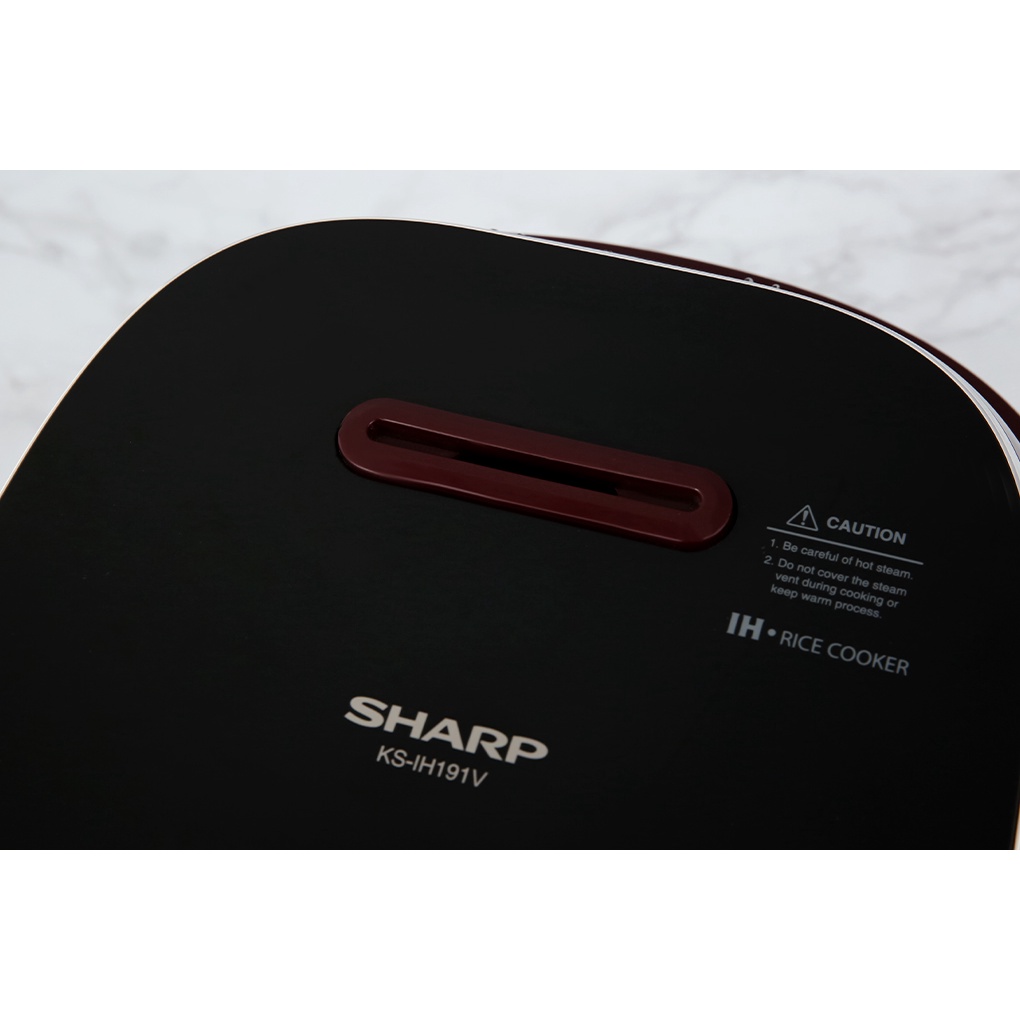 Nồi cơm cao tần Sharp KS-IH191V-RD 1.8 lít
