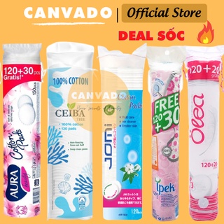 [ĐỦ LOẠI] Bông Tẩy Trang Ipek, Jomi, Ceiba, Aura, Typpys SIÊU SẠCH, SIÊU MỀM, SIÊU DAI, SIÊU MỊN