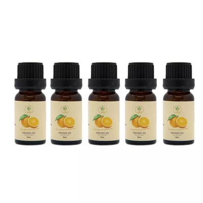 COMBO 5 lọ tinh dầu Cam ngọt dung tích 10ML thương hiệu HEIWA giúp thơm phòng, khử mùi đem lại cảm giác thư giãn