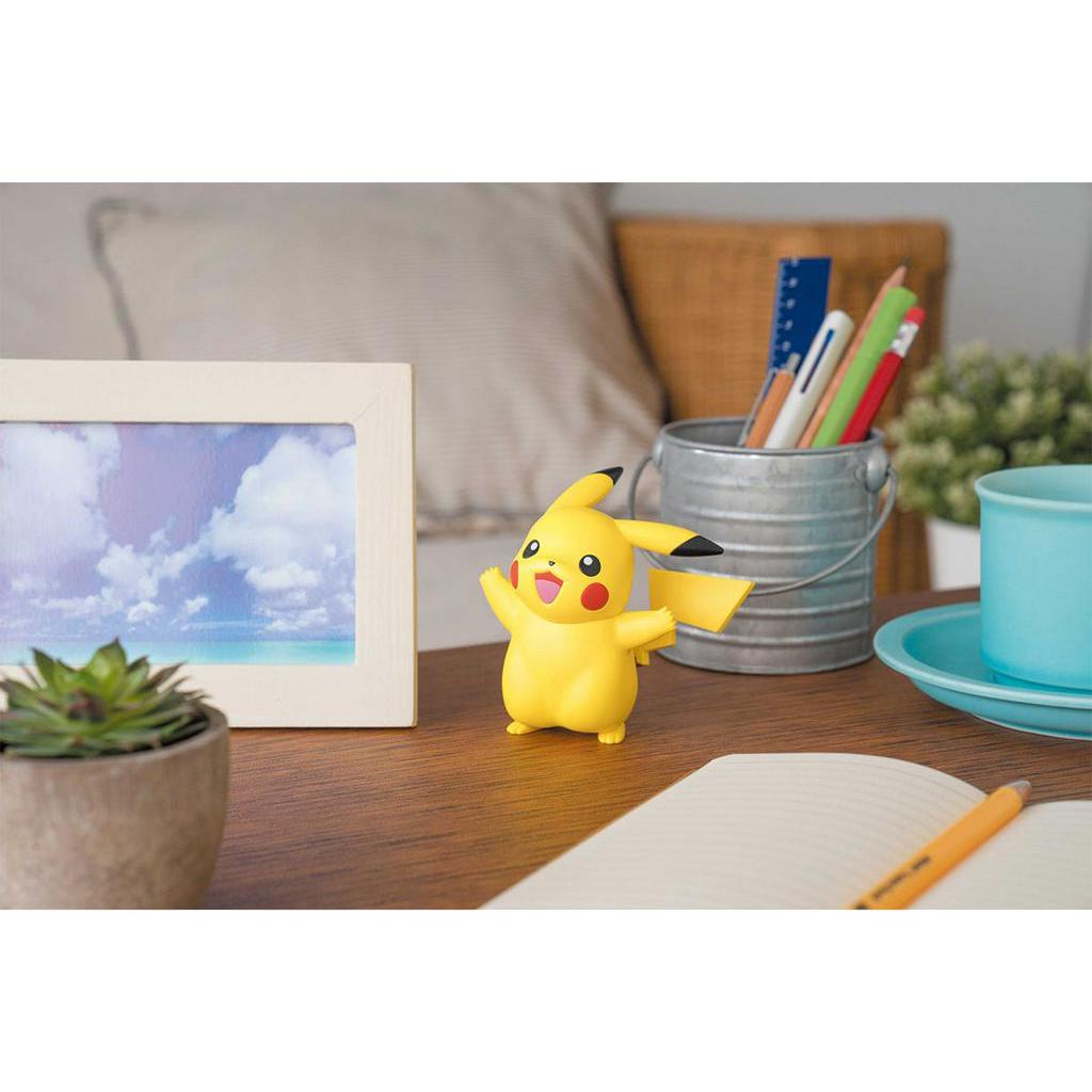 [Chính hãng] MÔ HÌNH LẮP RÁP BANDAI POKEMON PLASTIC MODEL COLLECTION QUICK! 01 PIKACHU POKEMON PLAMO