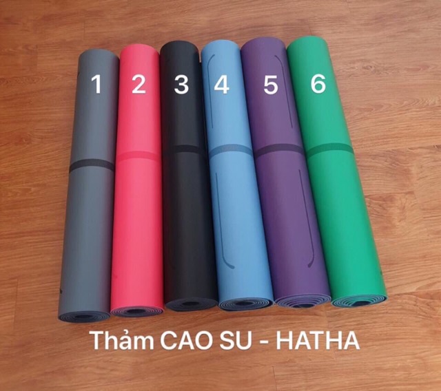 Thảm tập Yoga cao cấp Hatha định tuyến