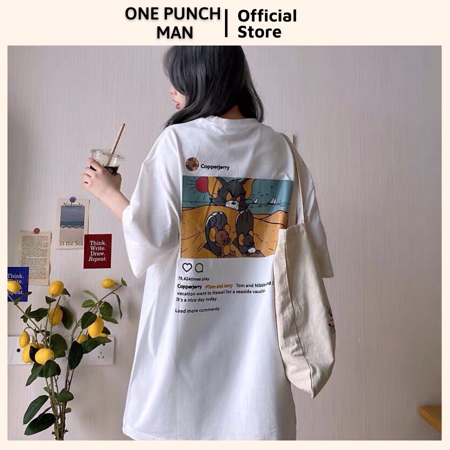 Áo thun tay lỡ COOPER unisex form rộng - Áo phông OPM co giãn 4 chiều không xù lông