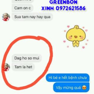 Sữa tắm tràm trà Greenbon cho bé