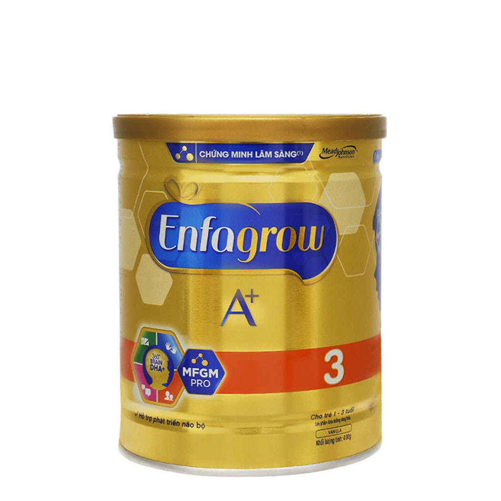 Sữa Enfagrow A+ DHA và GFMG Pro số 3 400g