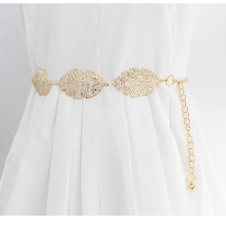 Belt XÍCH LÁ TO - đai váy thời trang
