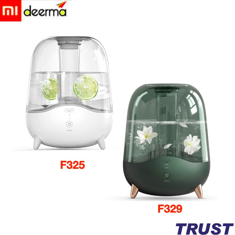 Máy tạo độ ẩm không khí 5L Deerma DEM-F329 công nghệ siêu âm cao cấp - Hàng Chính Hãng