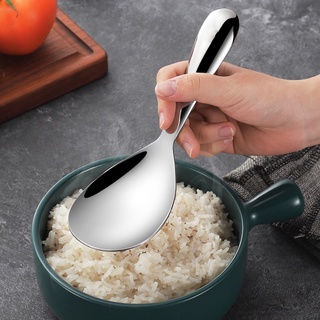 ✨ Cực Dày ✨ Muôi cơm inox muôi xới cơm thép không gỉ SUS 304 muôi múc canh tiện lợi muôi xới cơm