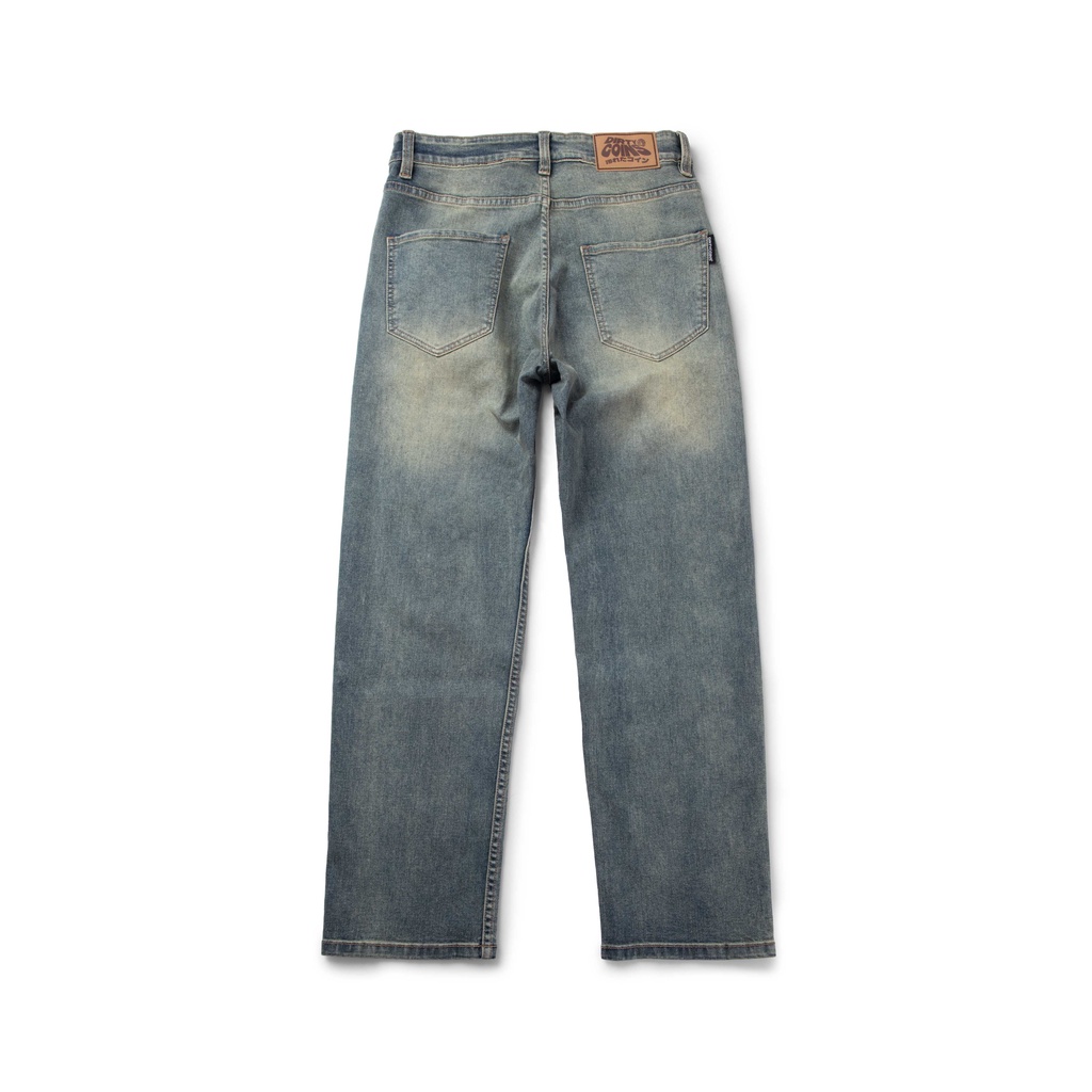 Quần DirtyCoins Comfy Essential Jeans - Moss Blue