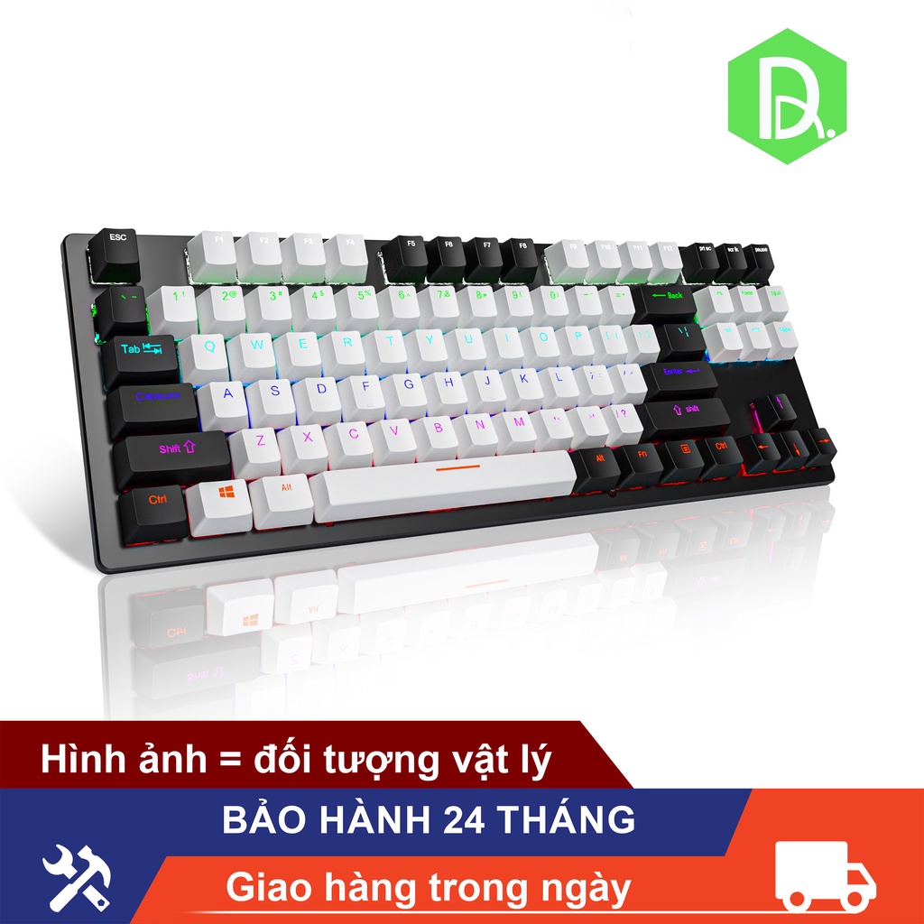 Bàn phím cơ học led K550  vận chuyển 24 giờ 87 phím bàn phím máy tính