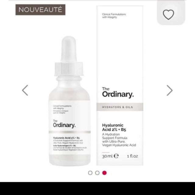 Serum The Ordinary Hyaluronic Acid 2% + B5