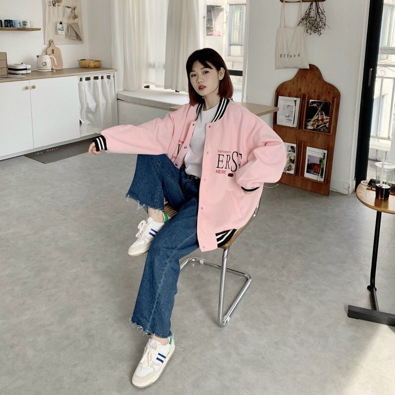 Áo Khoác nỉ bomber UN chất nỉ cotton mịn,form unisex.hangtotgiare98🥰🥰 | BigBuy360 - bigbuy360.vn