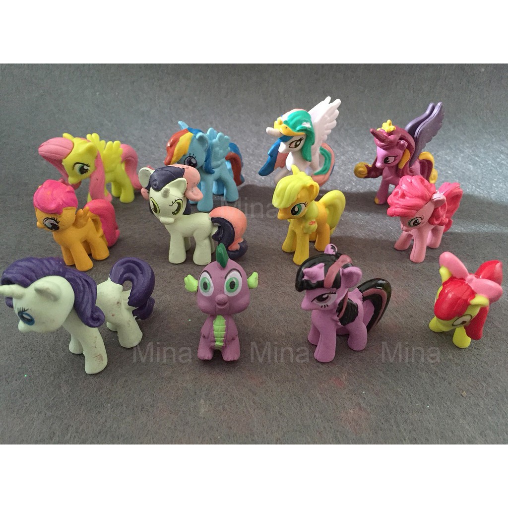 Set 12 nhân vật chú ngựa Pony