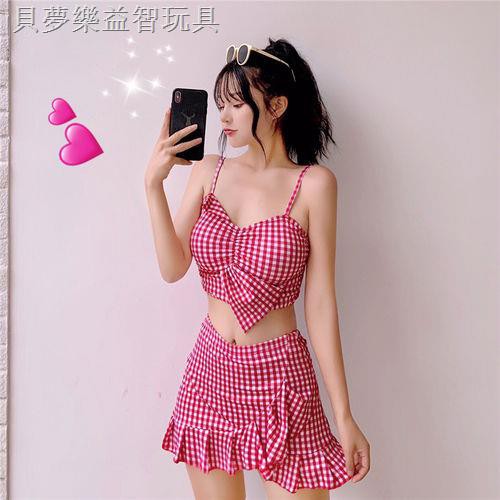 Bộ Đồ Bơi Lưng Cao Phong Cách Hàn Quốc Cho Nữ