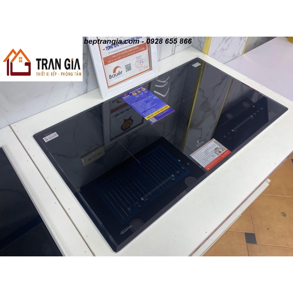 Bếp từ Bauer BE 369SA  Bếp từ đôi Inverter Bauer BE369SA, Công nghệ mạch mới nhất, Bh 3 năm