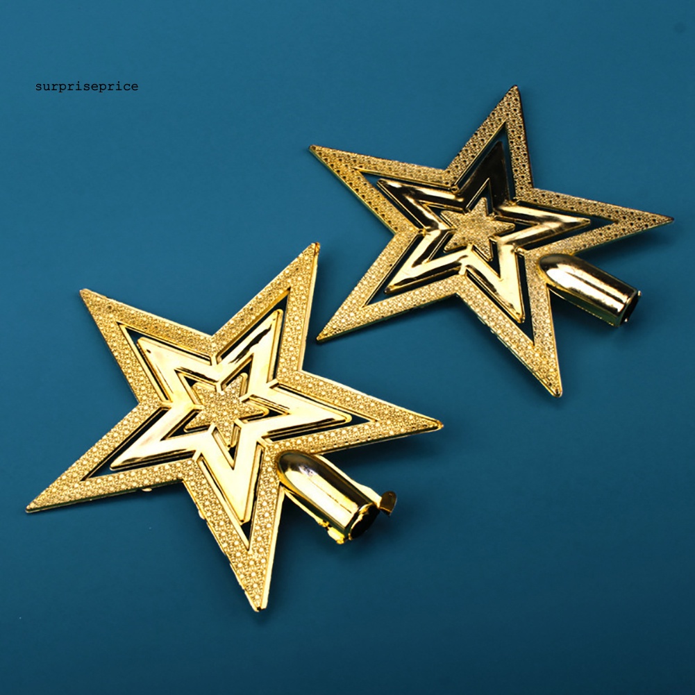 Ngôi sao trang trí cây thông giáng sinh lấp lánh