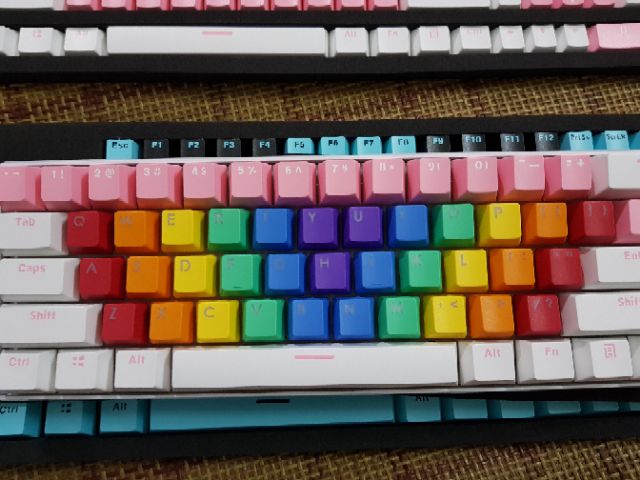 Bàn phím cơ bluetooth Rk61 led RGB ver 3.0 | 3 chế độ kết nối | Phiên bản 2021 | BigBuy360 - bigbuy360.vn