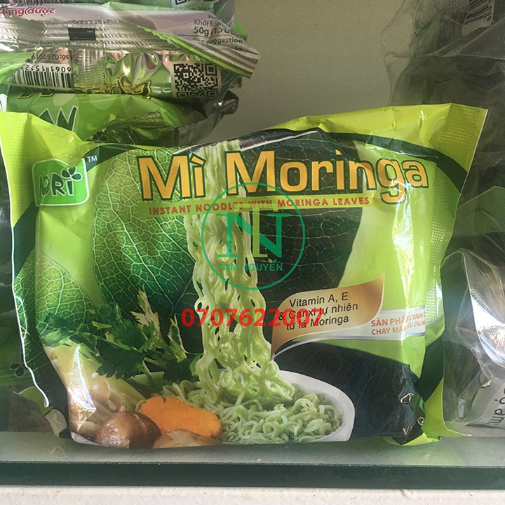 Cháo,mì ăn liền chùm ngây Moringa-chay mặn điều được