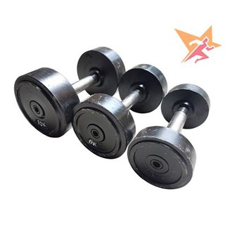 Tạ tay 4kg gang đúc nguyên khối [1 quả]
