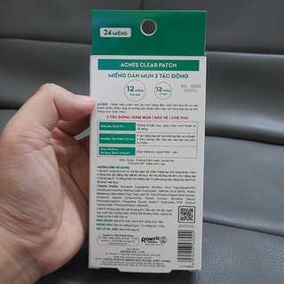 Miếng Dán Mụn Acnes Clear Patch