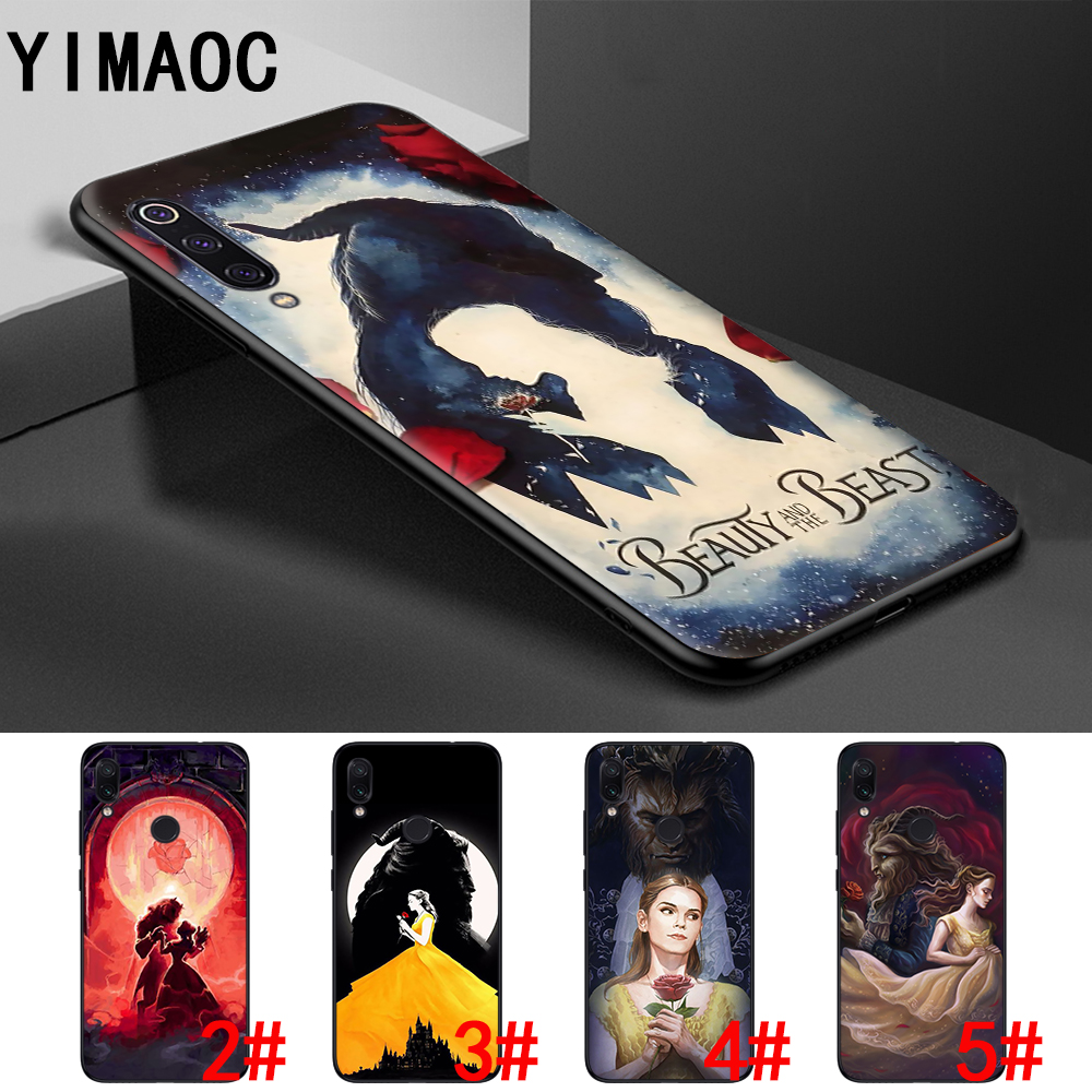 Xiaomi Redmi 8A 9A Note 8 Pro 8T 9S 9 Pro Max 9Q Beauty and the beast Soft Case