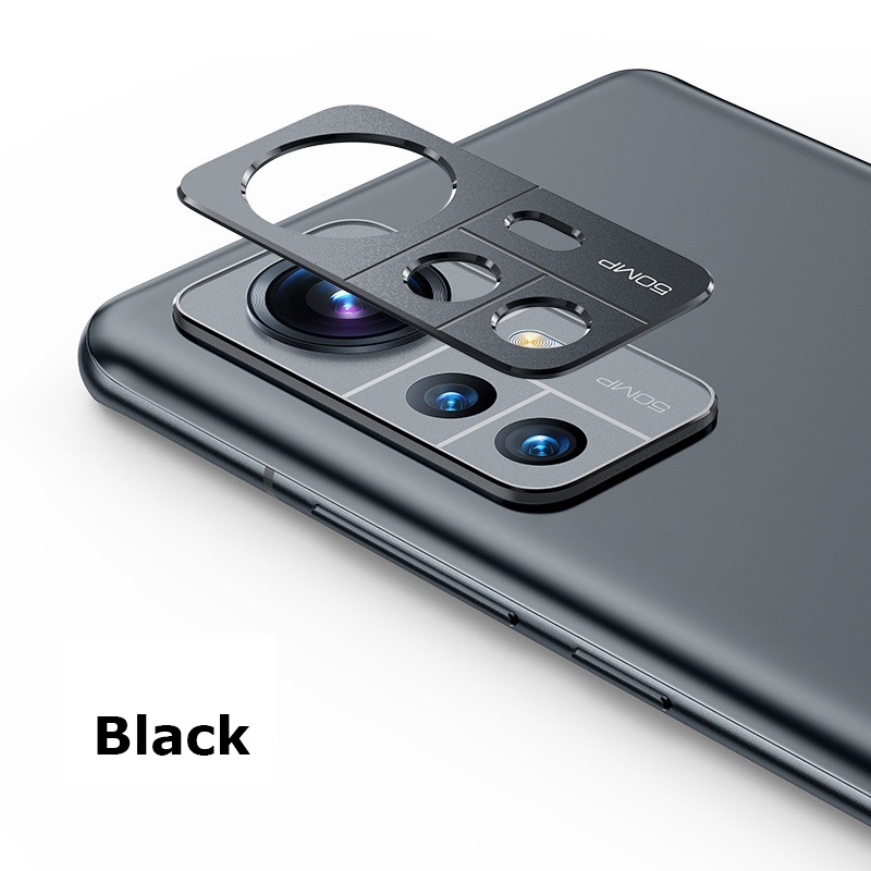 Ốp Điện Thoại Chống Trầy Xước Có Vòng Kim Loại Bảo Vệ Ống Kính Máy Ảnh Cho Xiaomi 12 12T 12S 12X Pro