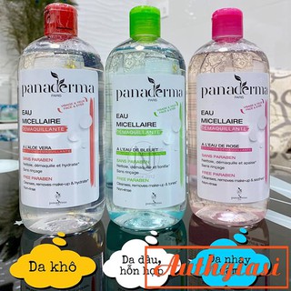 Nước Tẩy Trang Pháp Panaderma Eau Micellaire 500ml