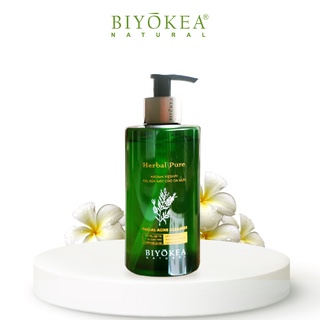 Sữa rửa mặt cho da mụn herbal pure biyokea 320ml