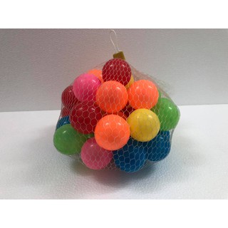 40 quả bóng size 5cm bằng nhựa nhiều màu sắc bắt mắt cho bé tra và bé gái