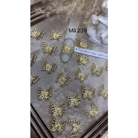 Charm xịn gắn móng tay mã 233- mã 244