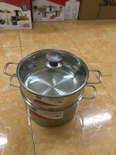 Bộ nồi xửng inox Sunhouse SSP24A