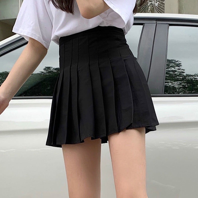 Chân Váy Ngắn Chữ A Xếp Ly Size S-Xl | BigBuy360 - bigbuy360.vn