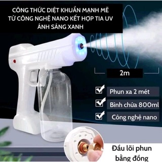 Súng xịt khử khuẩn Atomizer dung tích 800ml, bắn xa 2m