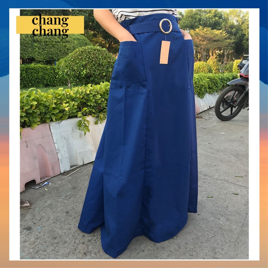 Váy Chống Nắng Cao Cấp, Quây Chống Nắng Lưng Thun Cài Cúc Sau | Thắt Lưng